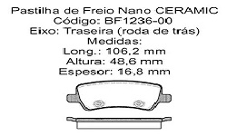 PASTILHA FREIO